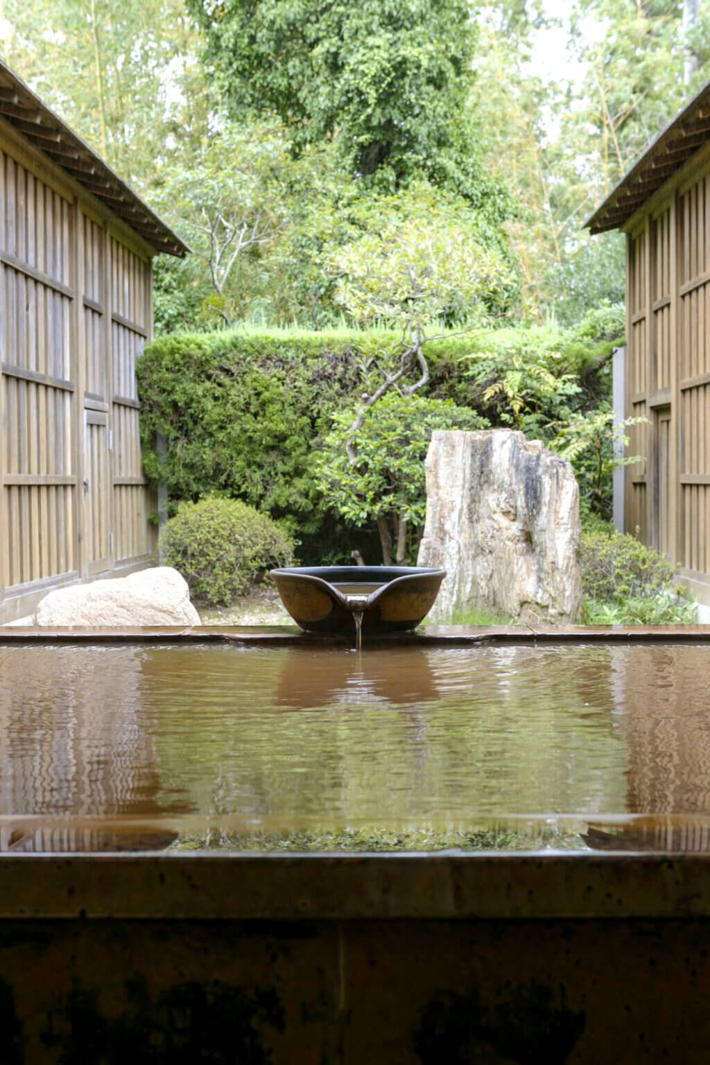 Une fontaine zen