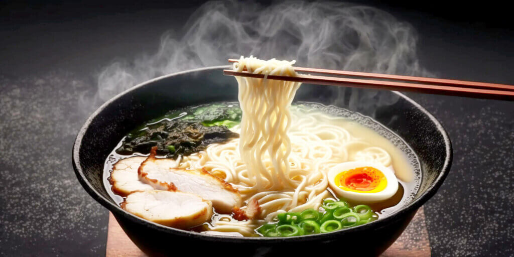 Un ramen japonais