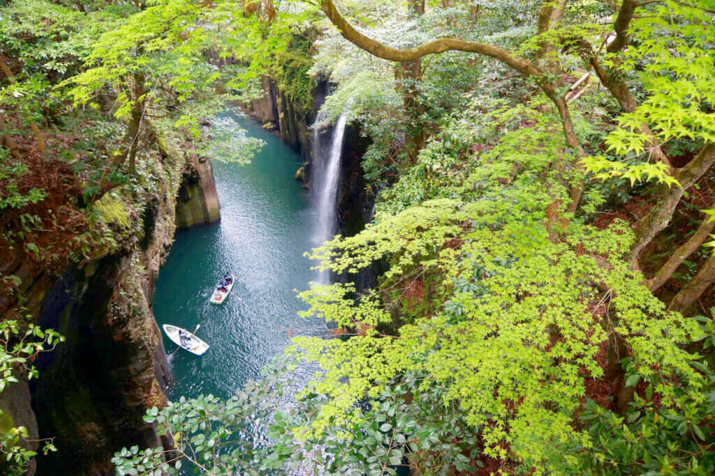 Les chutes d'eau de Takachiho